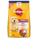 Pedigree Adult Dry Dog Food, Chicken & Vegetables, 3 kg, Contains 37 Essential Nutrients, 100% Complete & Balanced Food for Adult Dogs