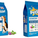 Mankind PetStar Starter Dry Dog Food (High Protein) for Mother & Puppy, 10kg (Pack of 2) | Improves Muscle & Strength, Supports Immunity, Protects Liver & Kidney