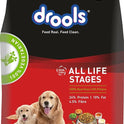 Drools Adult & Puppy Dry Dog Food 1.2 kg Pack | 100% Vegetable Flavour | All Lifestages | Better Digestibility | Strong Bone and Teeth Development | Boosted Immunity