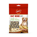 Gnawlers Oat Bone Dog Treat for All Life Stages, Vegetable Flavor 225g (25 Pieces)