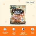 Dogaholic Snacks Combo Pack – Smoked Noodles & Chicken Bacon Strips for Dogs | Low Fat, Easy-to-Digest, Natural Ingredients with Vitamin E | 260g
