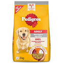 Pedigree Adult Dry Dog Food, Chicken, Egg & Rice, 3 kg, Contains 37 Essential Nutrients, 100% Complete & Balanced Food for Adult Dogs
