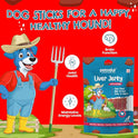 Liver Jerky - 100gms | High-Protein | Real Chicken Meat | Soft Chew Treats for Dogs & Puppies | Supports Dental Health | Dogs of All Breeds