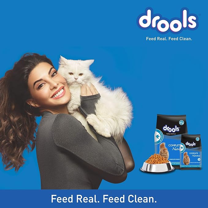 Drools Adult(+1 Year) Dry Cat Food, Ocean Fish, 3 kg + 1.2 kg Free & Kitten(1-12 Months) Dry Cat Food, Ocean Fish, 1.2kg with Free Container