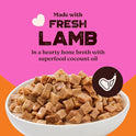 Kennel Kitchen Lamb Chunks in Gravy, 80g (Pack of 12) | Wet Dog Food for Adult & Puppy | Dog Food Gravy with Regionally Sourced Fresh Lamb | Free from Artificial Colours & Preservatives
