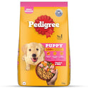 Pedigree Puppy Dry Dog Food, Chicken & Milk, 3 kg, Contains 37 Essential Nutrients, 100% Complete & Balanced Food for Puppies