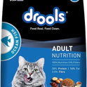 Drools Adult Dry Cat Food 1.2kg Pack | Ocean Fish Flavour |Taurine That Helps Maintain a Healthy Heart | Healthy Skin & Beautiful Coat | Complete Nutrition | Digestive Health | Healthy Growth