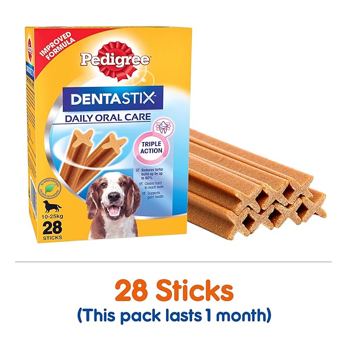 Pedigree Adult Nutrition &amp; Oral Care Bundle | Chicken &amp; Liver Gravy + Dentastix (1.77kg Combo)
