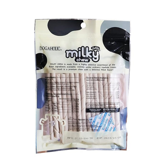 Dogaholic All Life Stages Milky Chews Sticks Dog Treat (30 Pieces)