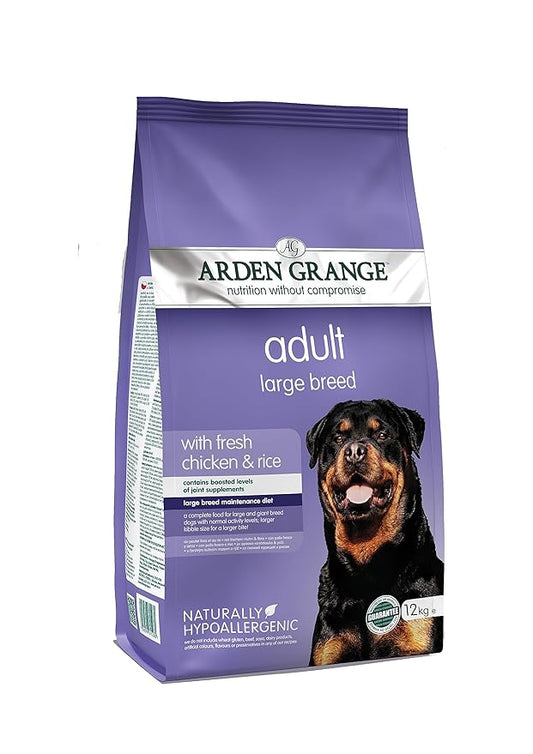 Arden Grange Adult Large Breed Dog Dry Chicken Food - 12Kg, 1 Count