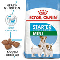 Royal Canin Mini Starter, Mother & Babdog Food, 1 Kg, Dry Food, Supports Complex Natural Defence & digestive health, Provides Gestation/Lactation Support, Supports Easy rehydration