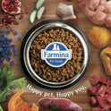 N&D FARMINA PET FOODS Pumpkin Dry Dog Pet Food, Grain-Free, Puppy Medium & Maxi Breed, 2.5-Kg, Lamb and Blueberry.