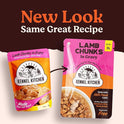 Kennel Kitchen Lamb Chunks in Gravy, 80g (Pack of 12) | Wet Dog Food for Adult & Puppy | Dog Food Gravy with Regionally Sourced Fresh Lamb | Free from Artificial Colours & Preservatives