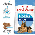 Royal Canin Maxi Starter, Mother & Babydog Food, 15 Kg, Dry Food, Supports Complex Natural Defence & digestive health, Provides Gestation/Lactation Support, Supports Easy rehydration