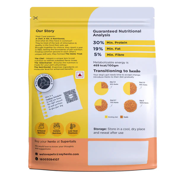 Chicken and Egg Baked Dry Food for Adult Dogs & Puppies