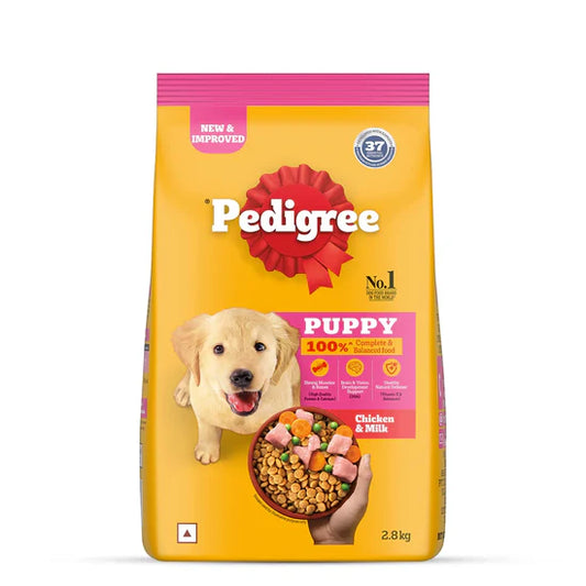 Pedigree Chicken & Milk Dry Dog Food – All Breed Puppy