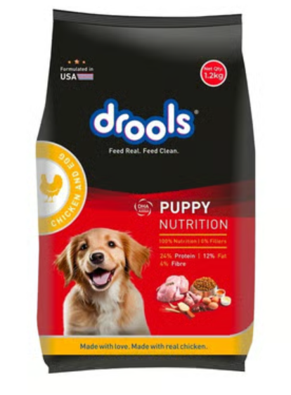Drools Chicken & Egg Dry Puppy Food
